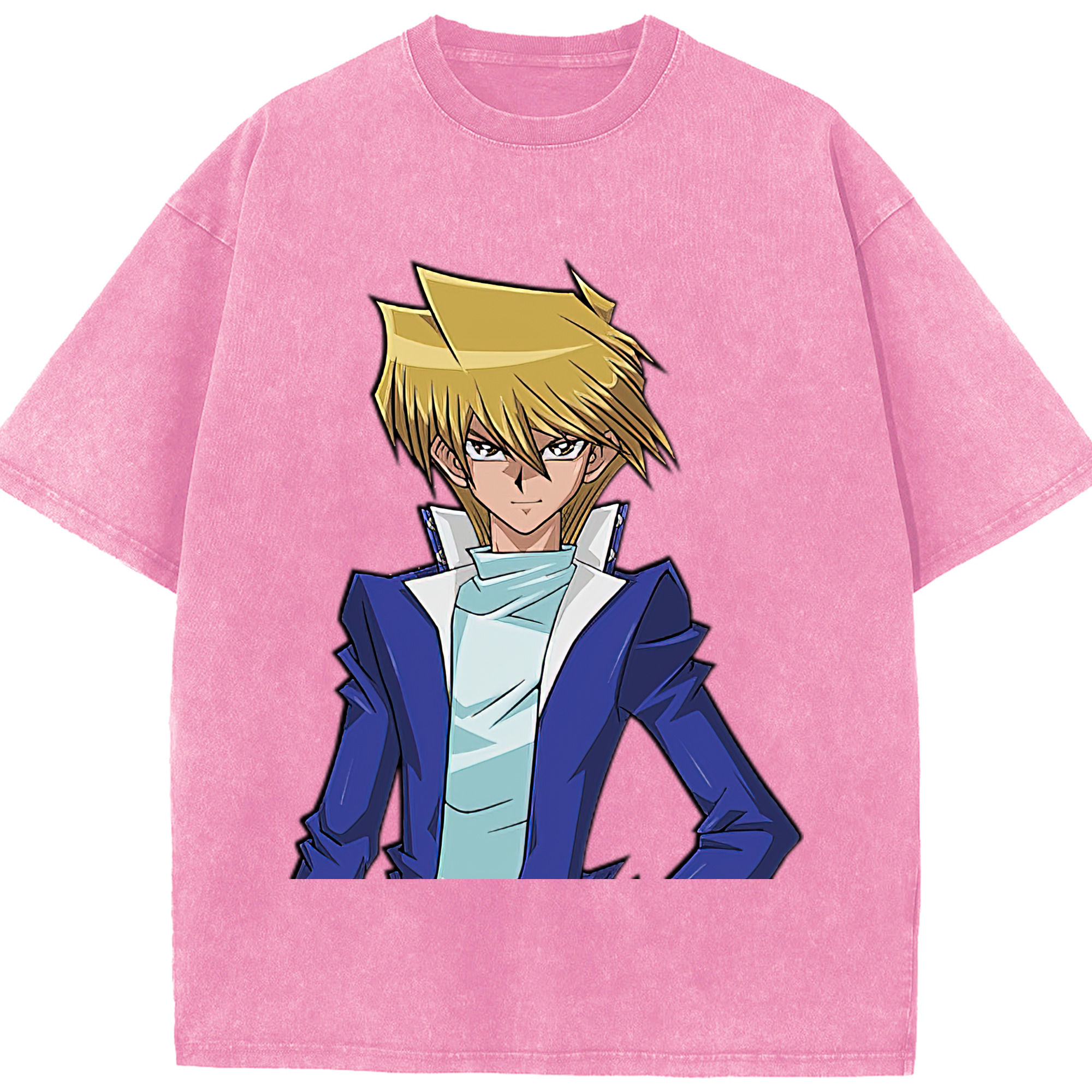 （画像用） 遊☆戯☆王 Yu-Gi-Oh! 綿100% ヴィンテージ風 半袖Tシャツ（フロントプリント）